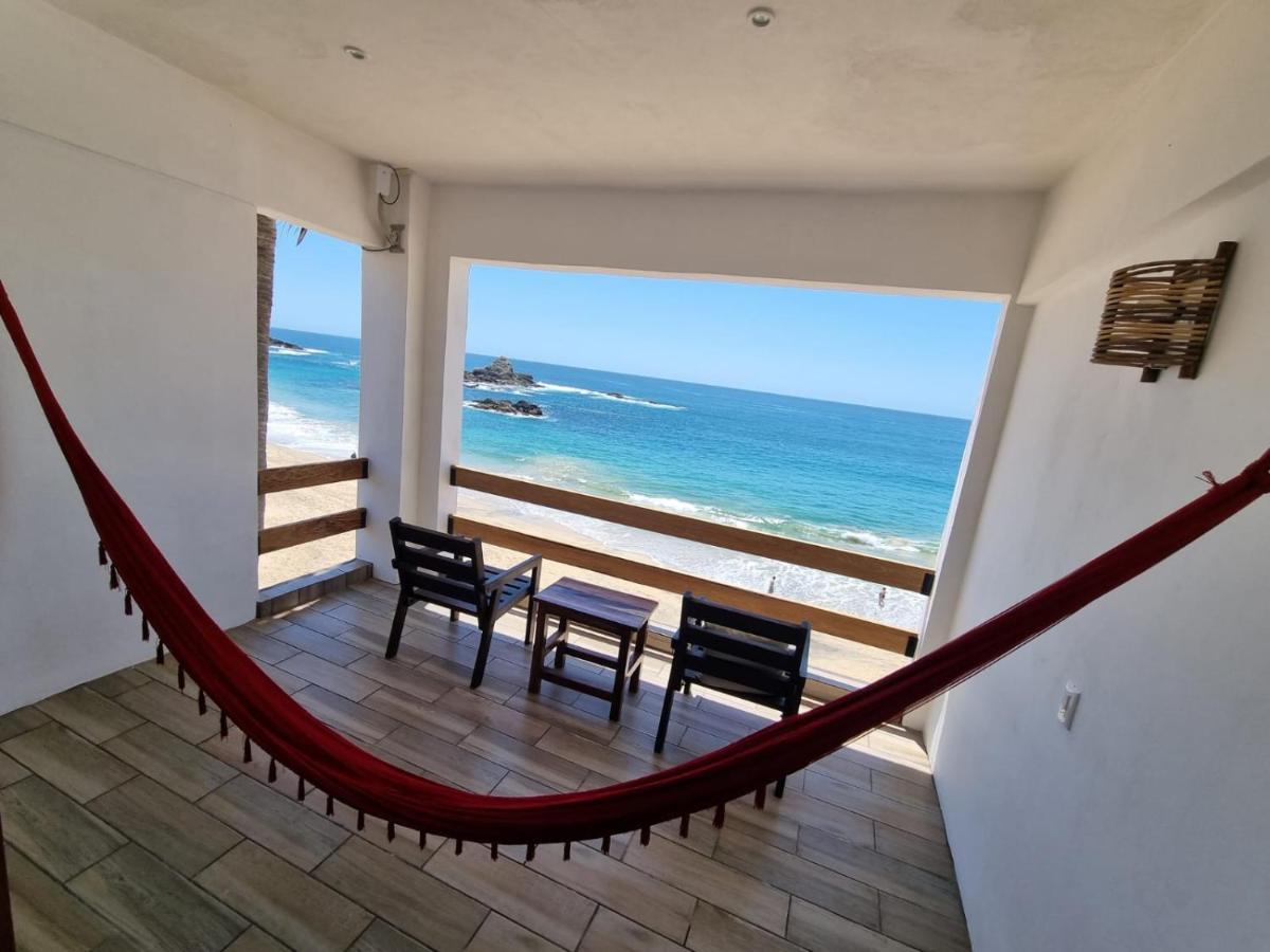 Posada Ziga Playa Mazunte Ngoại thất bức ảnh