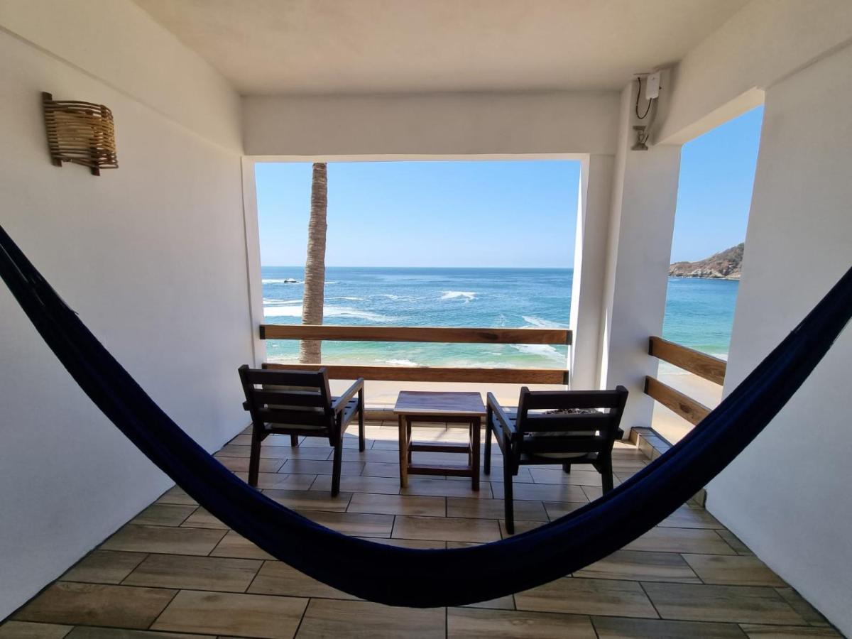 Posada Ziga Playa Mazunte Ngoại thất bức ảnh