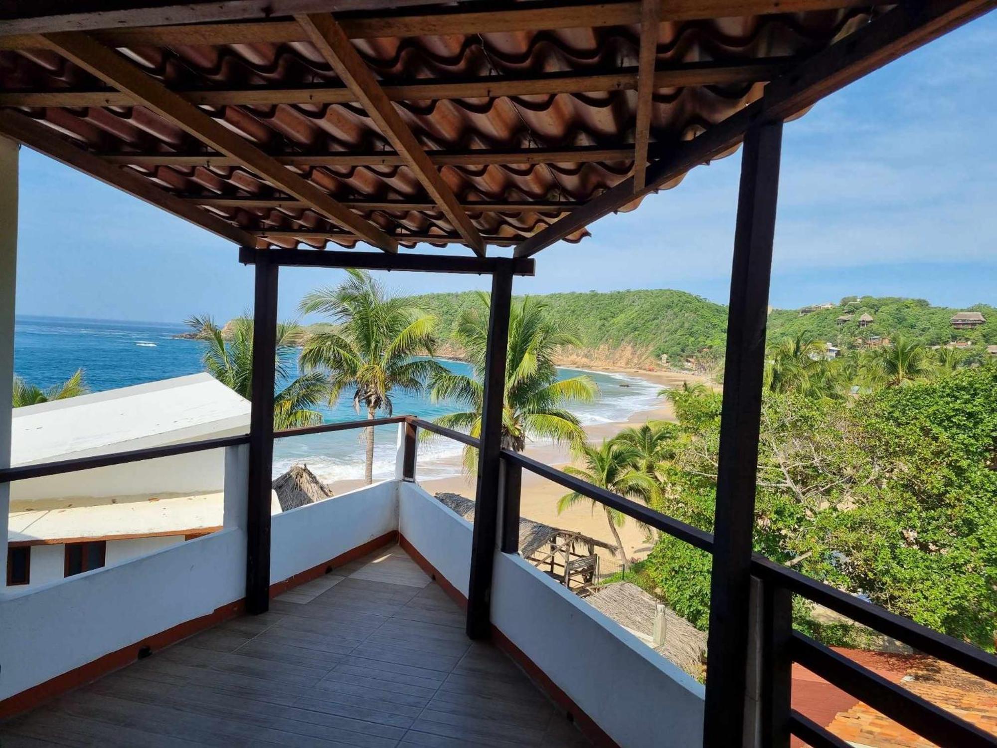 Posada Ziga Playa Mazunte Ngoại thất bức ảnh